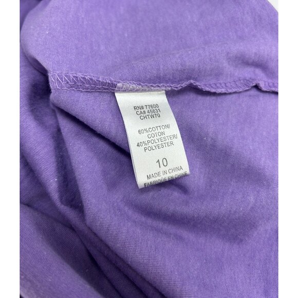 CHASER Girls Tank Tops Sz M/10 Bundle Purple Black Glitter Ice Cream Unicorn - Picture 8 of 16